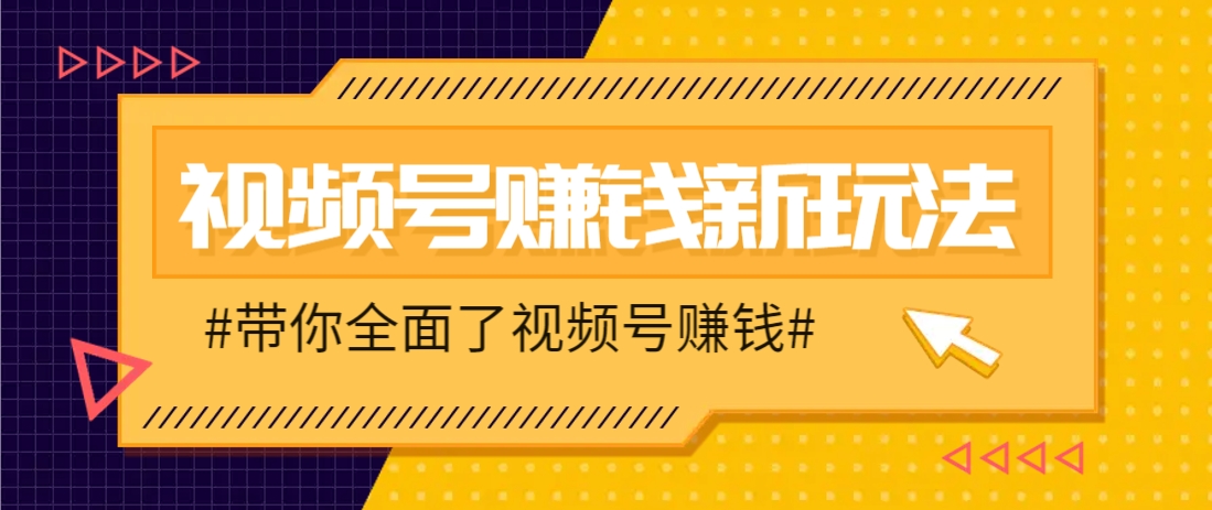 视频号短视频带货新玩法，用这个方法，一天佣金4407(附详细教程)优创云网-专注分享网络创业项目落地实操课程 – 全网首发_高质量创业项目输出优创云网