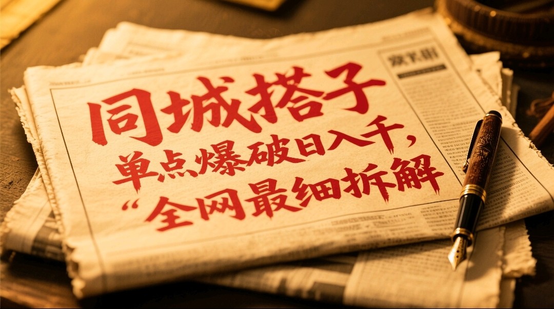 同城搭子群19.9单点爆破日入千，搭子组局月入万，全网最细拆解优创云网-专注分享网络创业项目落地实操课程 – 全网首发_高质量创业项目输出优创云网