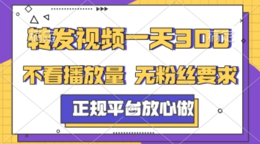 转发视频一天3张+，正规平台放心做，不看播放量，不看粉丝量，一个任务几分钟完成【揭秘】优创云网-专注分享网络创业项目落地实操课程 – 全网首发_高质量创业项目输出优创云网