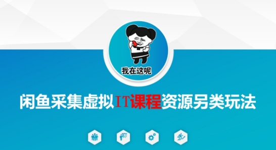 闲鱼采集虚拟IT课程资源另类玩法，干货满满优创云网-专注分享网络创业项目落地实操课程 – 全网首发_高质量创业项目输出优创云网