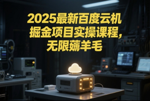 2025最新百度云机掘金项目实操课程单窗口保底5-10元月收益单窗口150+【揭秘】优创云网-专注分享网络创业项目落地实操课程 – 全网首发_高质量创业项目输出优创云网