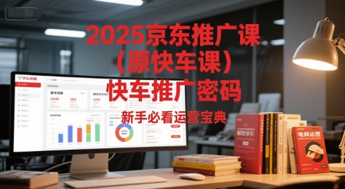 2025京东推广课(原快车课)解锁京东快车推广密码，新手必看运营宝典优创云网-专注分享网络创业项目落地实操课程 – 全网首发_高质量创业项目输出优创云网