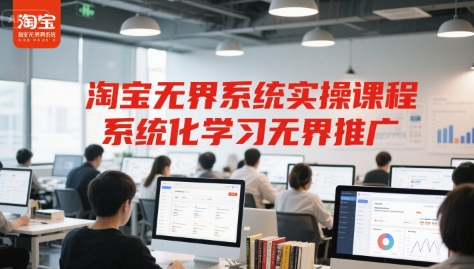 淘宝无界系统实操课程，系统化学习无界推广优创云网-专注分享网络创业项目落地实操课程 – 全网首发_高质量创业项目输出优创云网